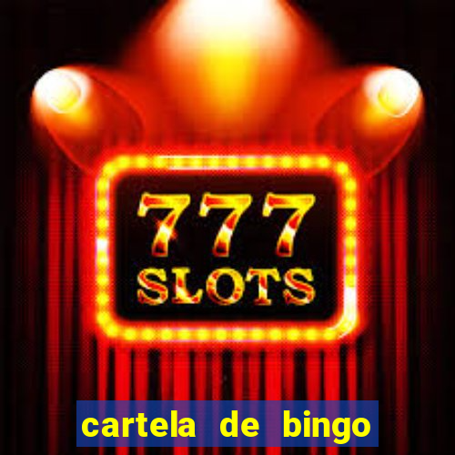 cartela de bingo 75 para imprimir